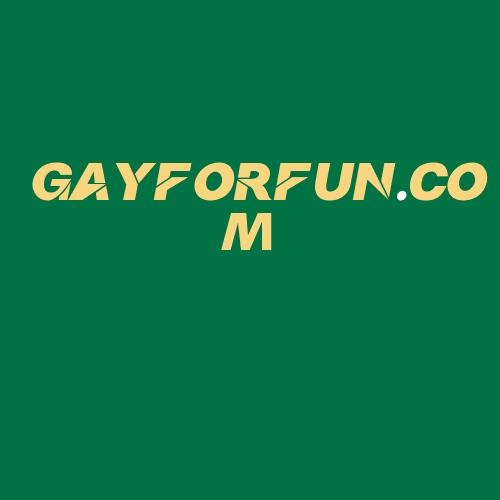 Logo da GAYFORFUN